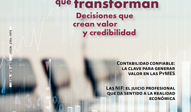 Información financiera, indicadores y tecnología apoyan la toma de decisiones estratégicas en las organizaciones.