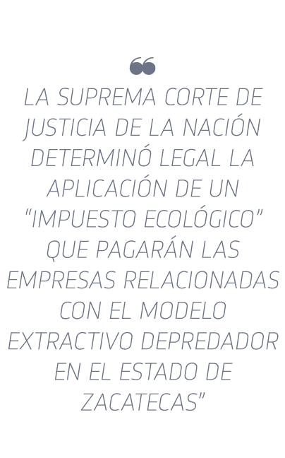   La Suprema Corte de Justicia de la Naci n determin  legal la aplicaci n de un  impuesto ecol gico  que pagar n las    