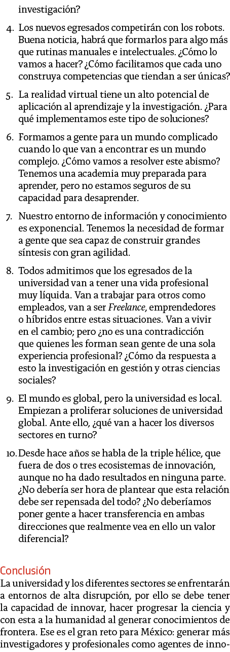 investigaci n  4  Los nuevos egresados competir n con los robots  Buena noticia, habr  que formarlos para algo m s qu   